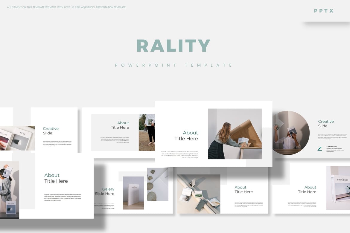 Rality - Template PowerPoint Serbaguna yang Menarik