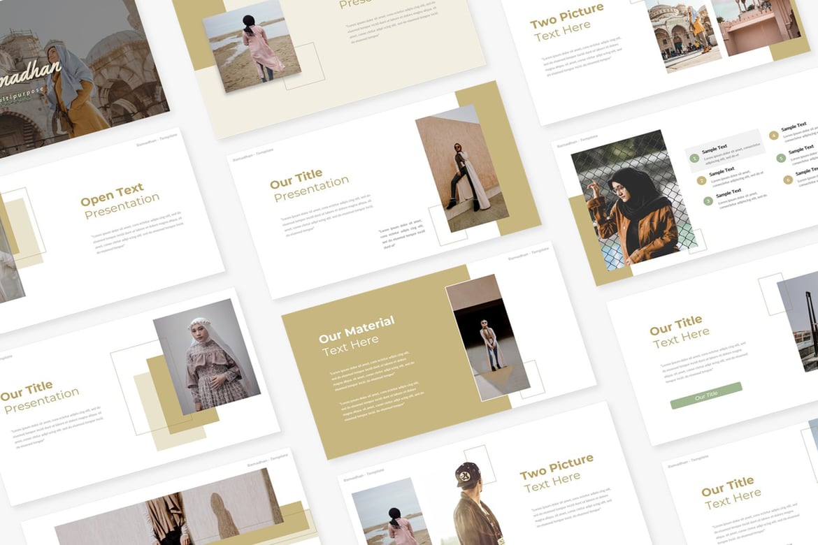 Template PowerPoint Serbaguna untuk Ramadhan