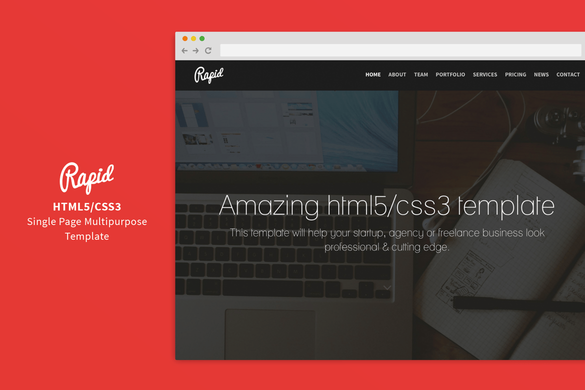 Template Web Multipurpose Rapid - Solusi Cepat untuk Semua Kebutuhan Anda