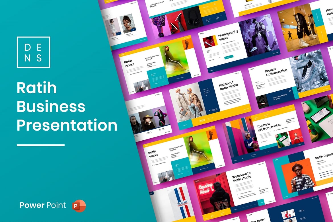 Template PowerPoint Ratih – Solusi Presentasi Bisnis Anda