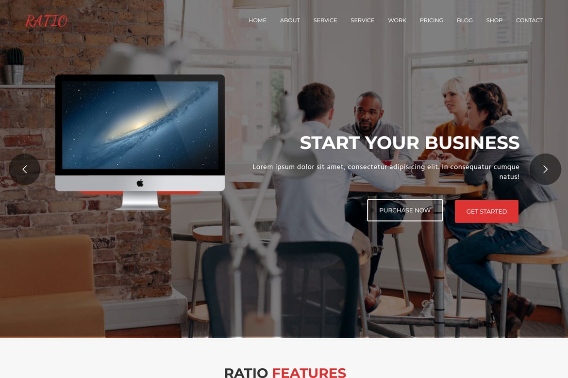Tema WordPress Ratio - Desain Material yang Responsif dan Modern
