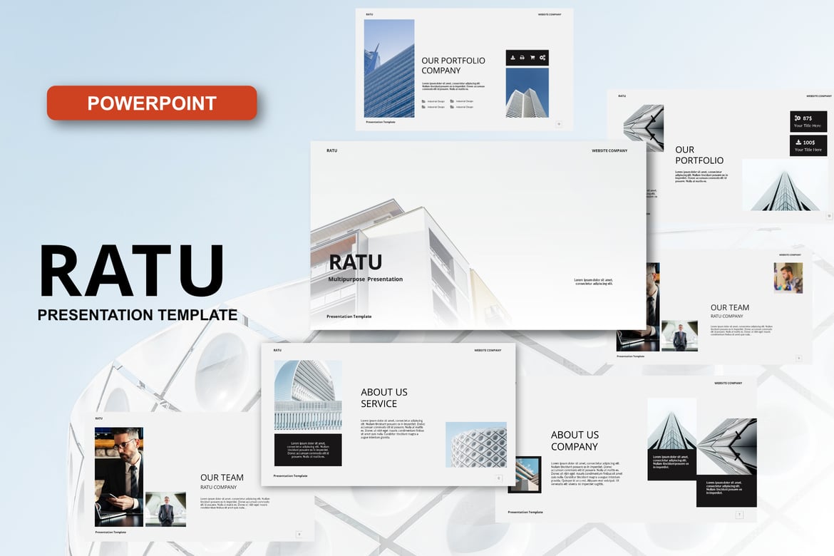 Template PowerPoint Ratu - Desain Elegan untuk Presentasi Profesional