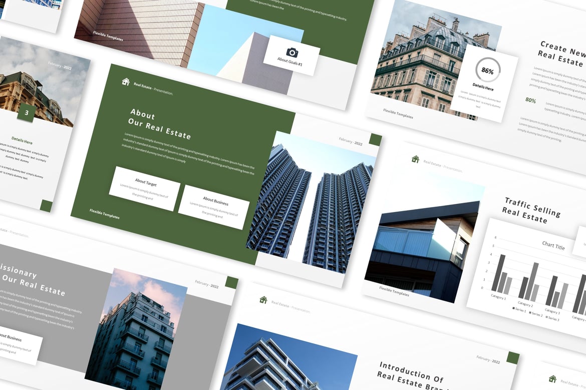 Template Presentasi Powerpoint Real Estate yang Menarik dan Profesional
