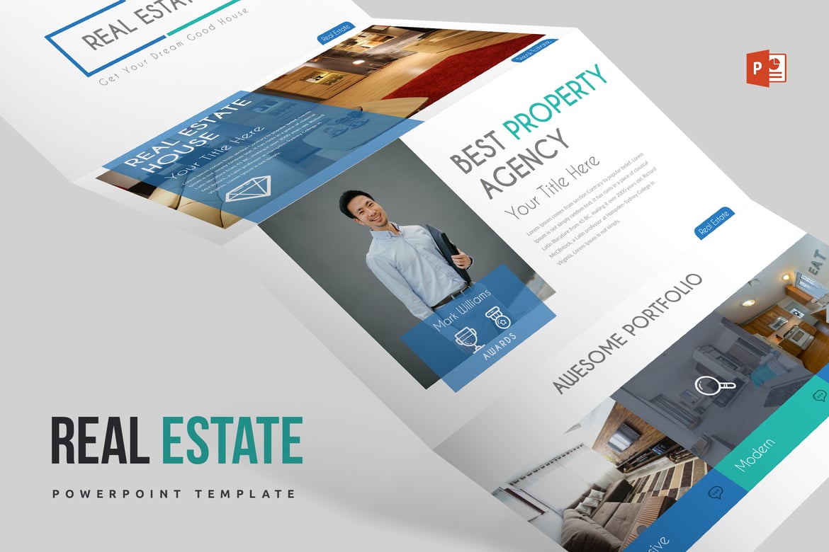 Template Powerpoint Real Estate yang Menarik dan Profesional