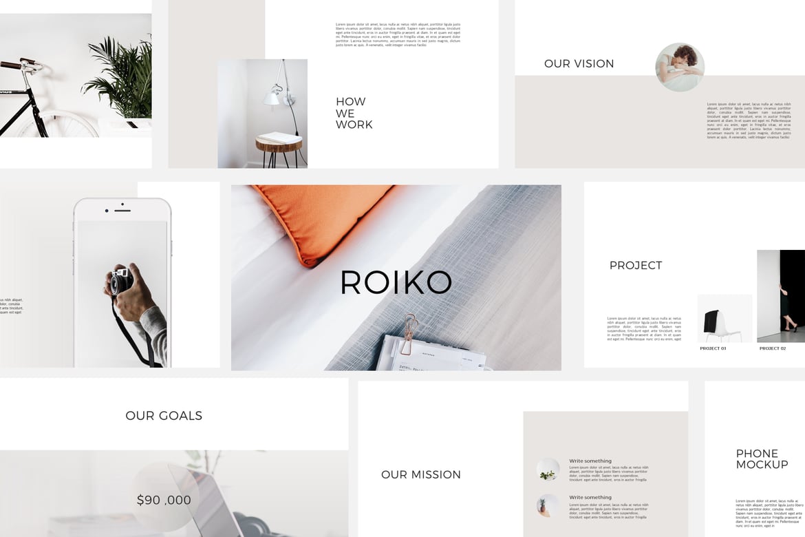 Reiko - Template Powerpoint Multifungsi yang Elegan
