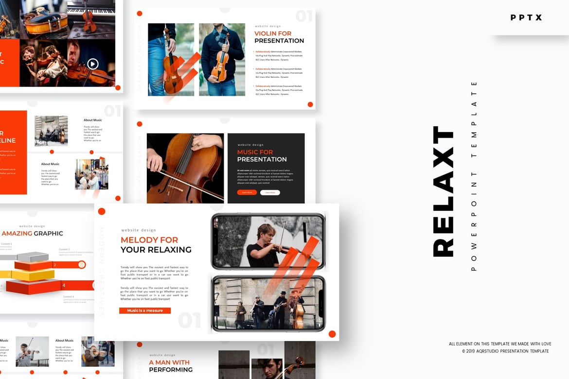 Template PowerPoint Relax - Solusi Presentasi yang Menarik