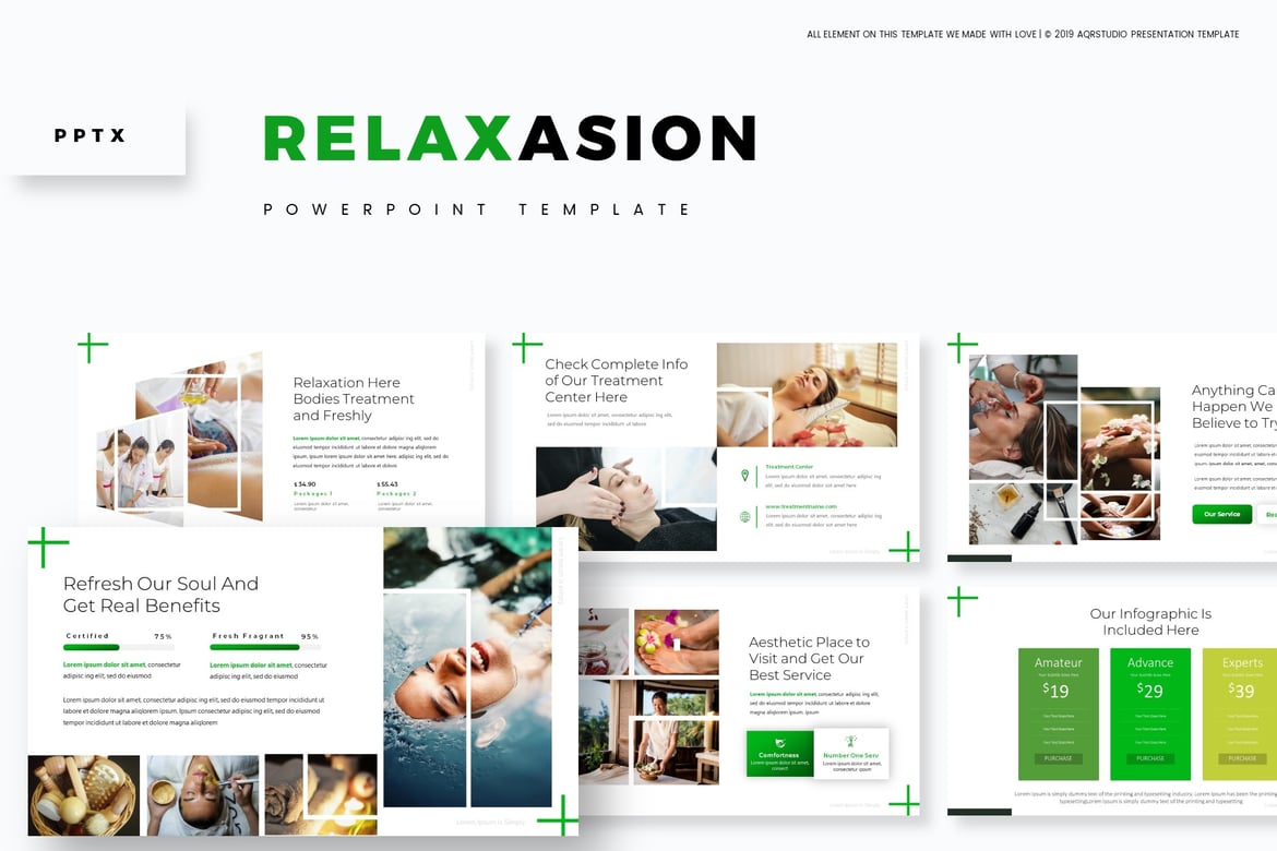 Template Powerpoint Relaxasion - Solusi Presentasi Menarik