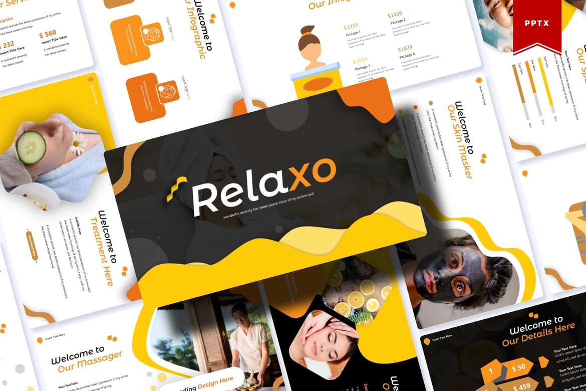 Template Presentasi Powerpoint Relaxo yang Menarik dan Profesional