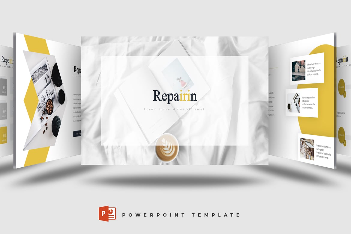 Template Powerpoint Repairin - Solusi Presentasi Multifungsi
