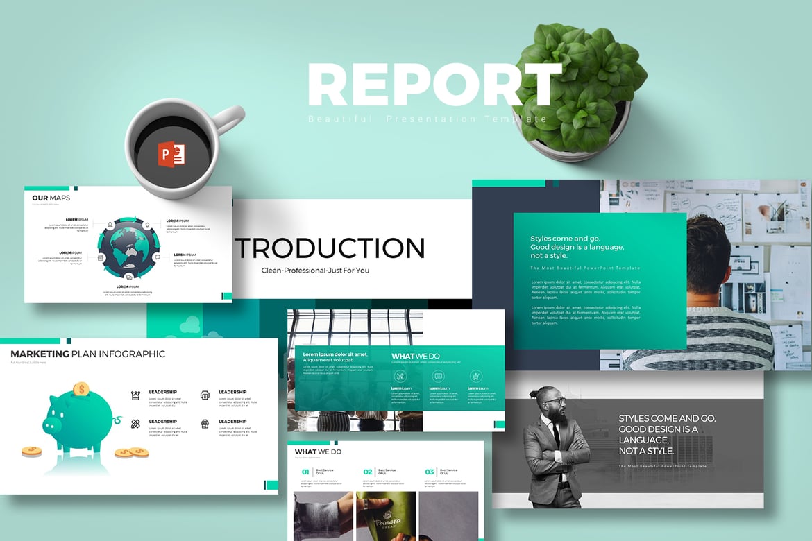 Template Presentasi PowerPoint Profesional dan Menarik