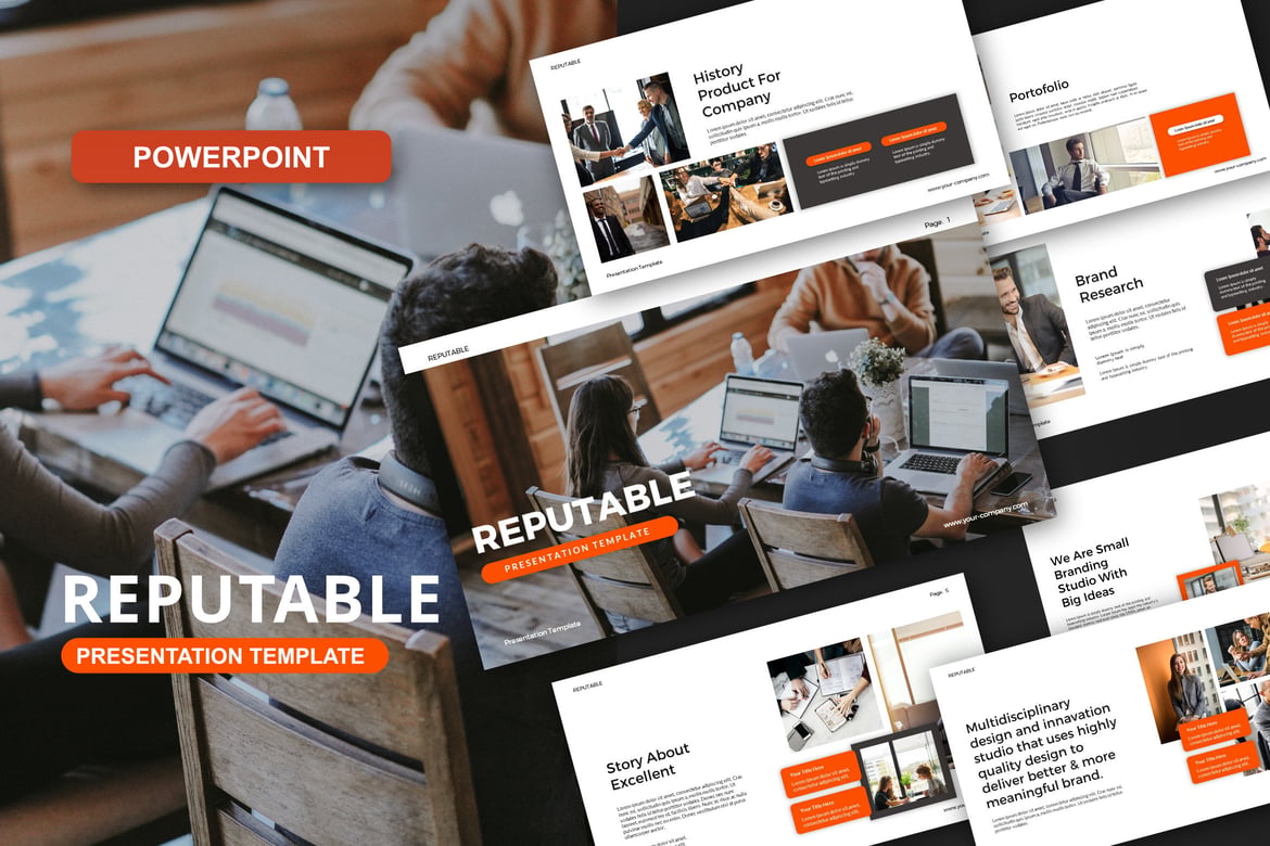 Template PowerPoint Profesional untuk Presentasi Multi-Purpose