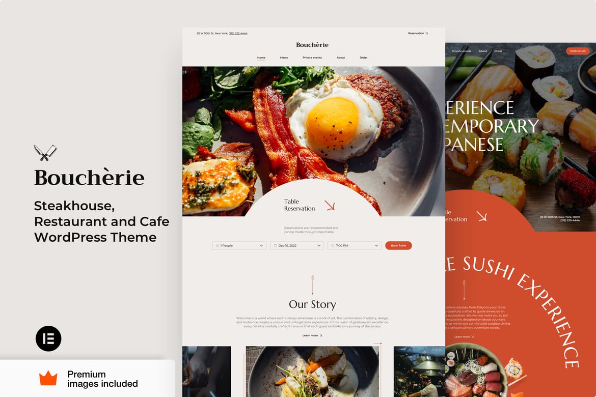 Boucherie – Tema WordPress untuk Restoran Modern dan Fine Dining