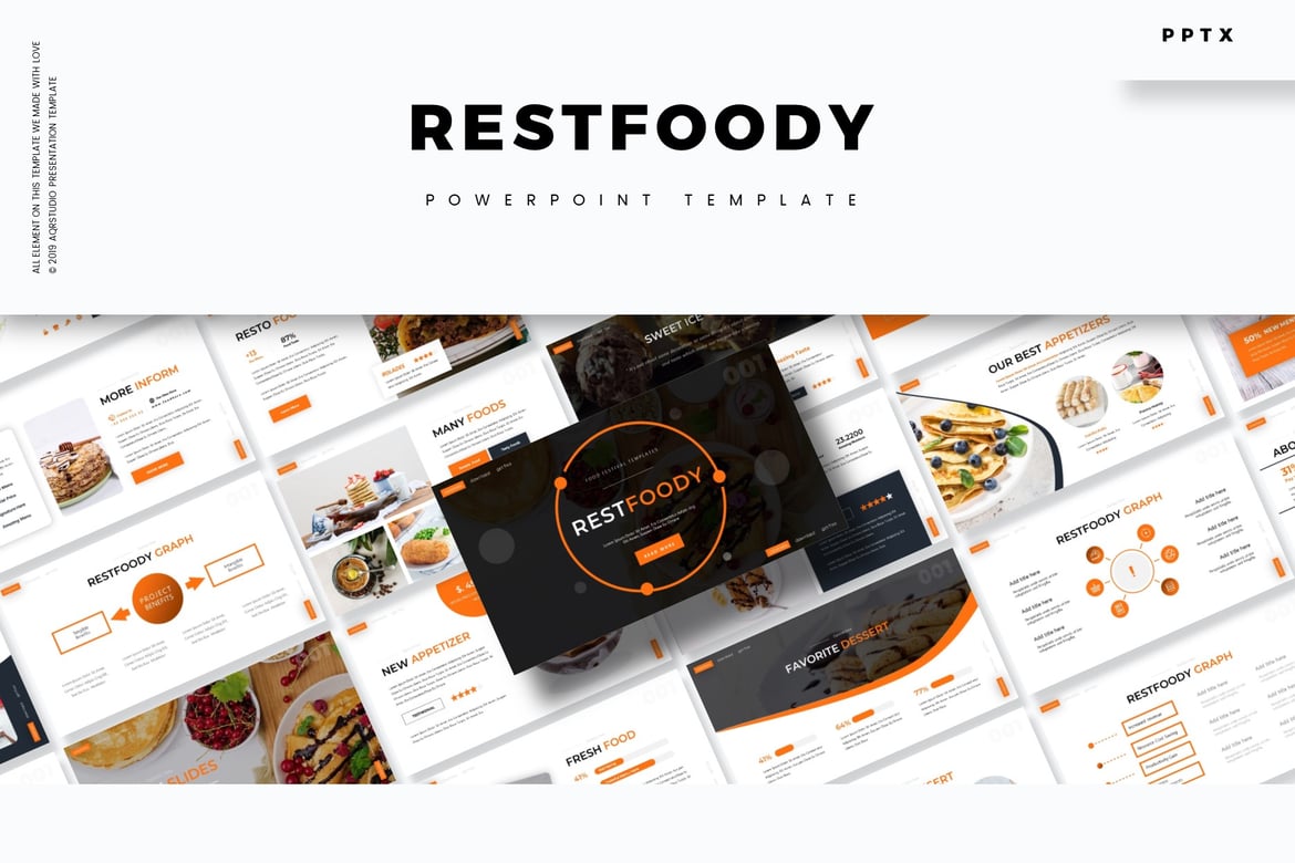 Restfoody - Template PowerPoint Serbaguna