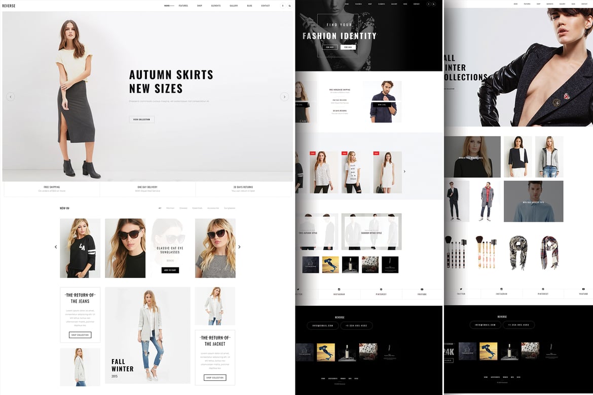 Tema WordPress Reverse - Solusi Belanja Online Profesional