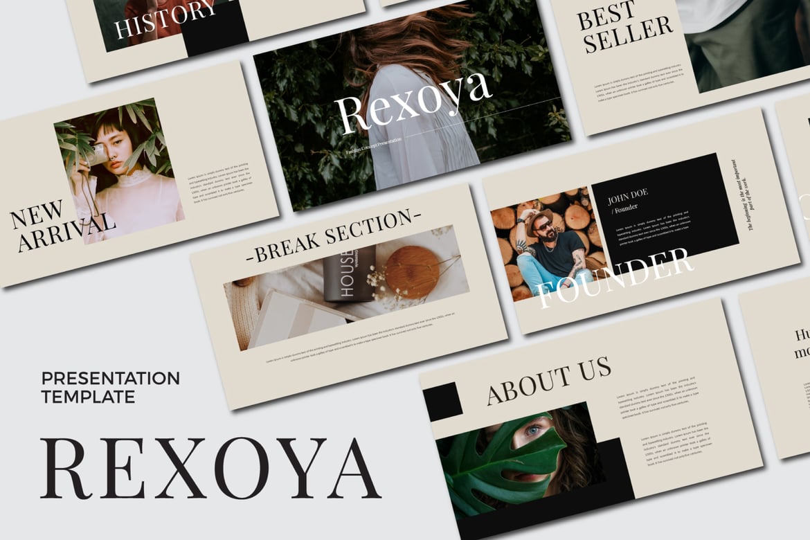 Template PowerPoint Rexoya: Solusi Presentasi yang Menarik