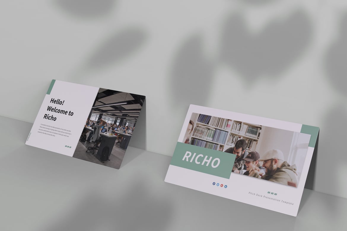 Template Presentasi PowerPoint Richo - Solusi Kreatif untuk Semua Kebutuhan Anda