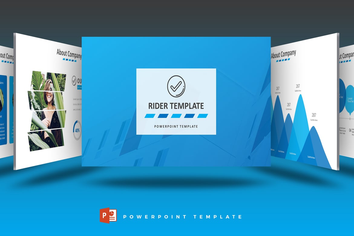 Rider - Template Powerpoint Serbaguna