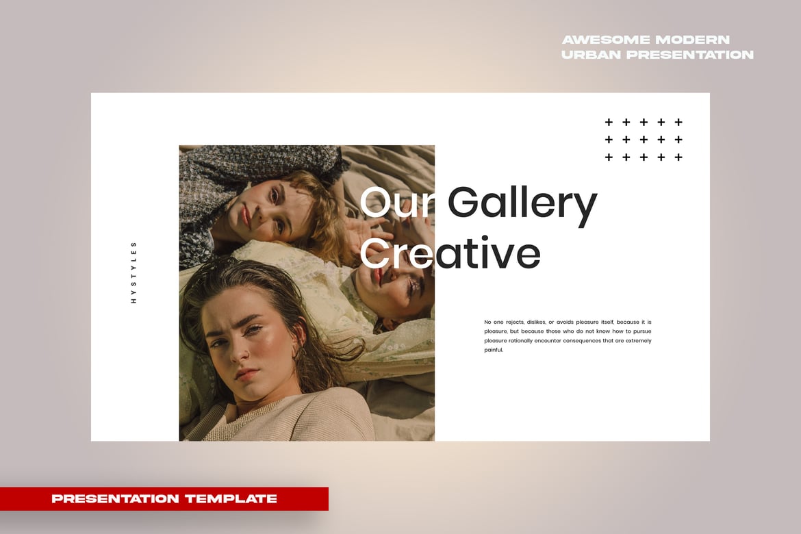 Template Powerpoint Modern Minimalis Rigel yang Stylish