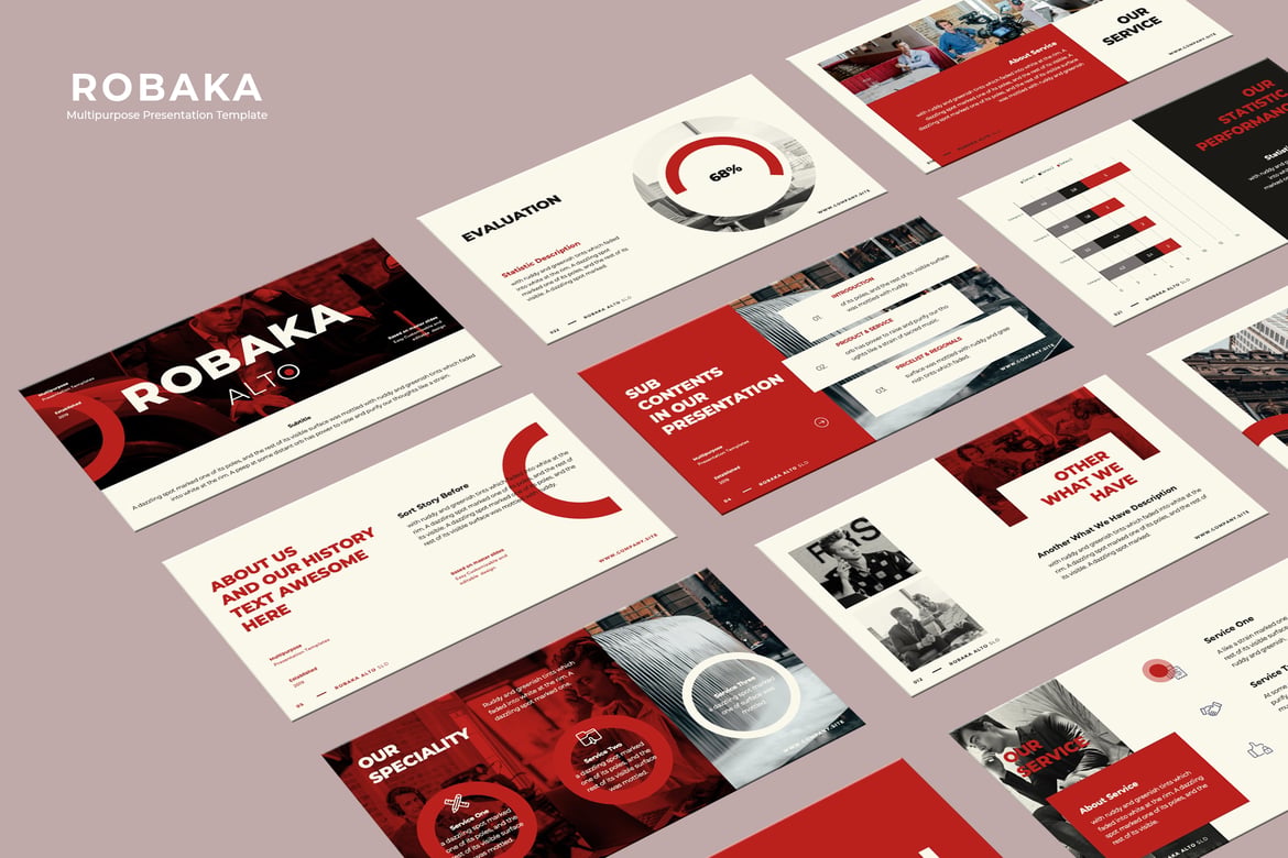 ROBAKA - Template PowerPoint Serbaguna untuk Presentasi Menarik
