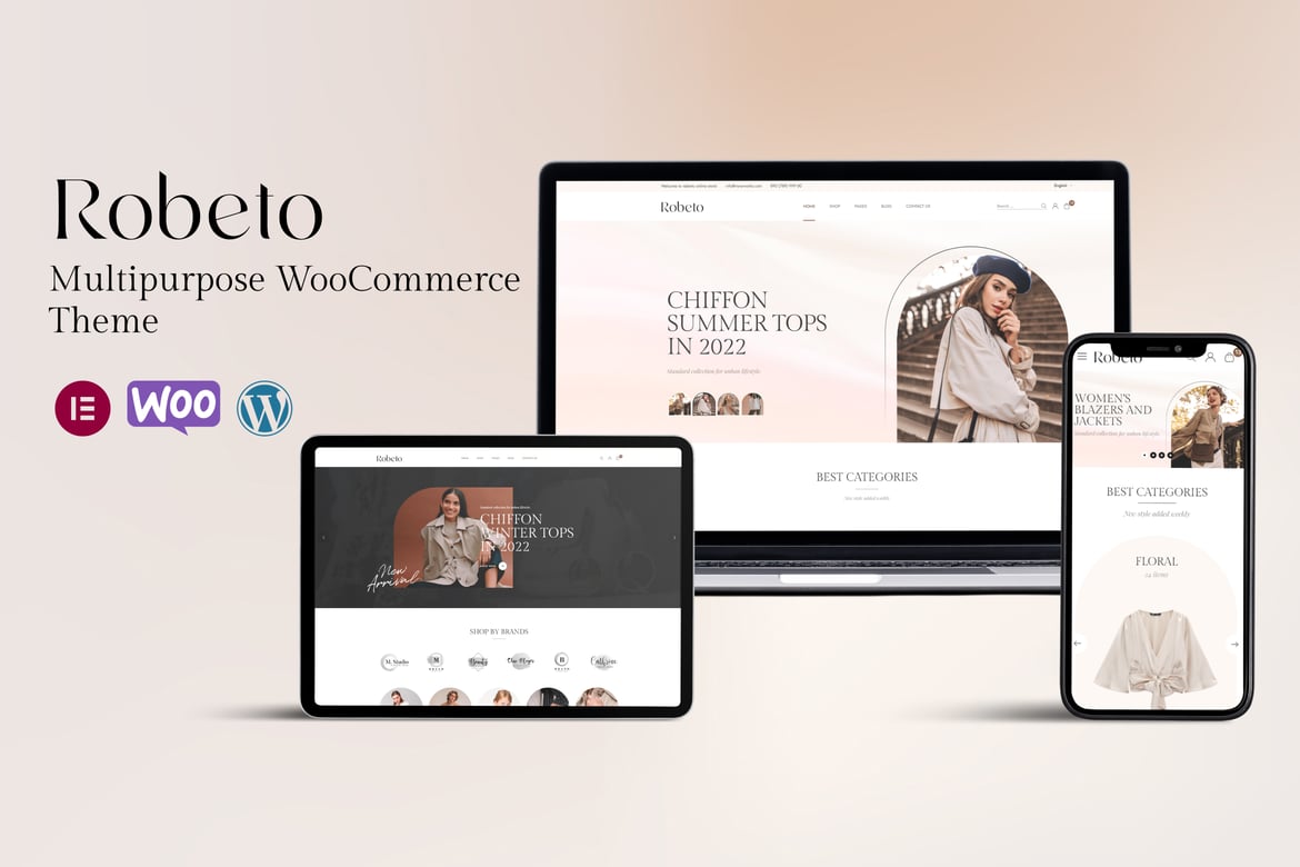 Robeto - Tema WordPress Serbaguna untuk Toko Online Anda