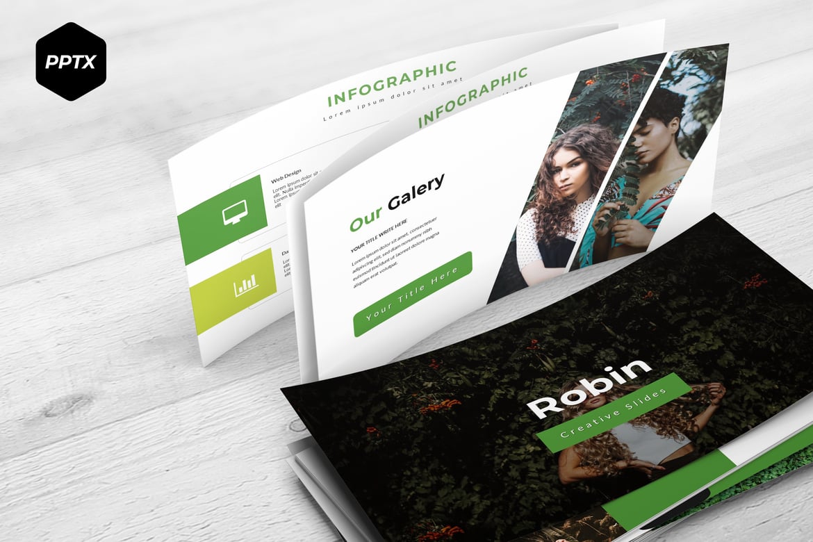 Template Powerpoint Robin - Solusi Presentasi Menarik dan Profesional