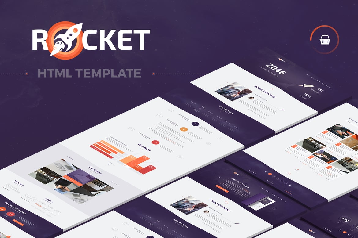 Rocket - Template Web Kreatif Serbaguna untuk Berbagai Kebutuhan