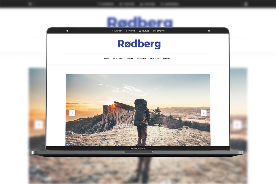 Rodberg - Tema WordPress untuk Blog Perjalanan yang Menakjubkan