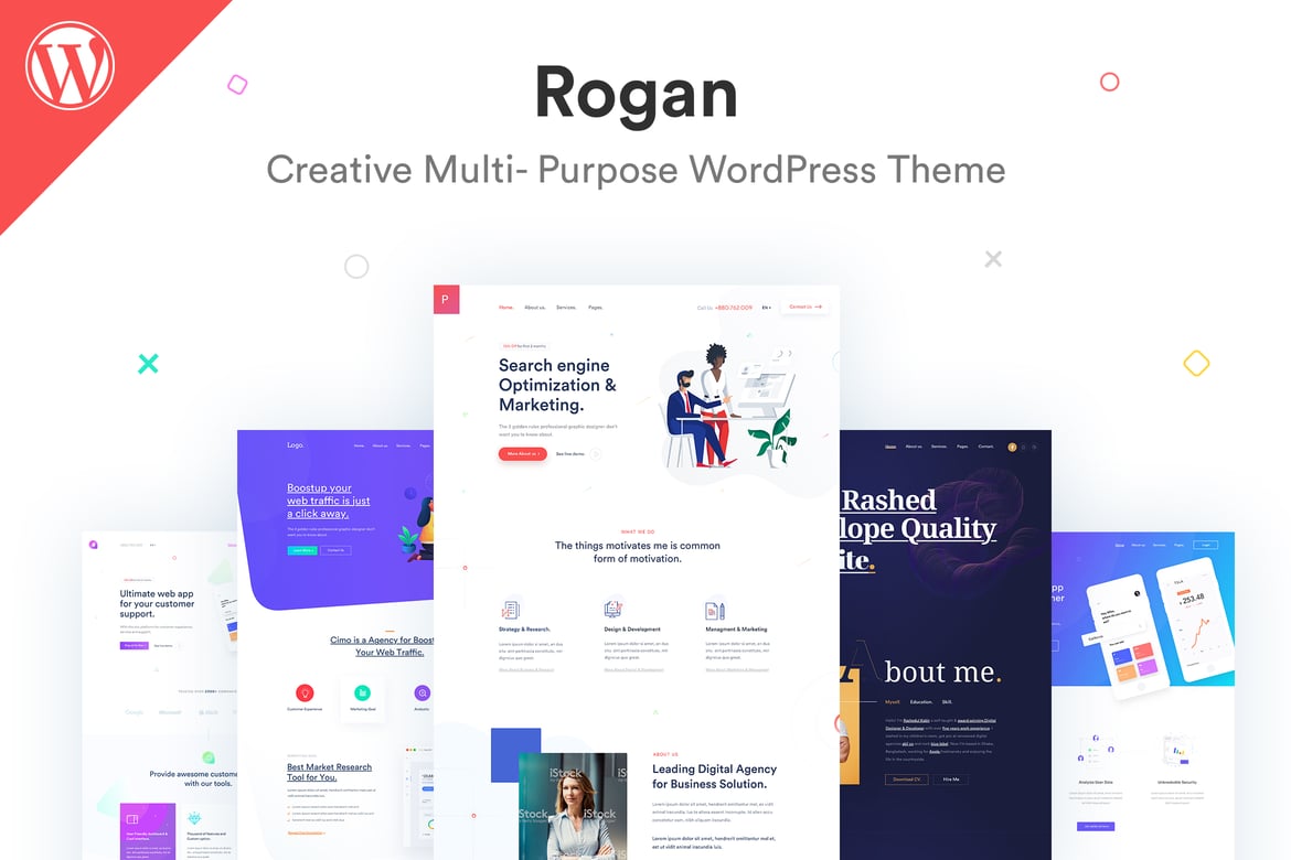 Rogan - Tema WordPress Serbaguna yang Kuat dan Menarik