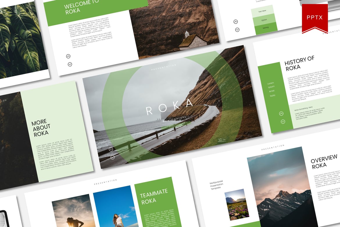 Template Powerpoint Kreatif untuk Presentasi Menarik