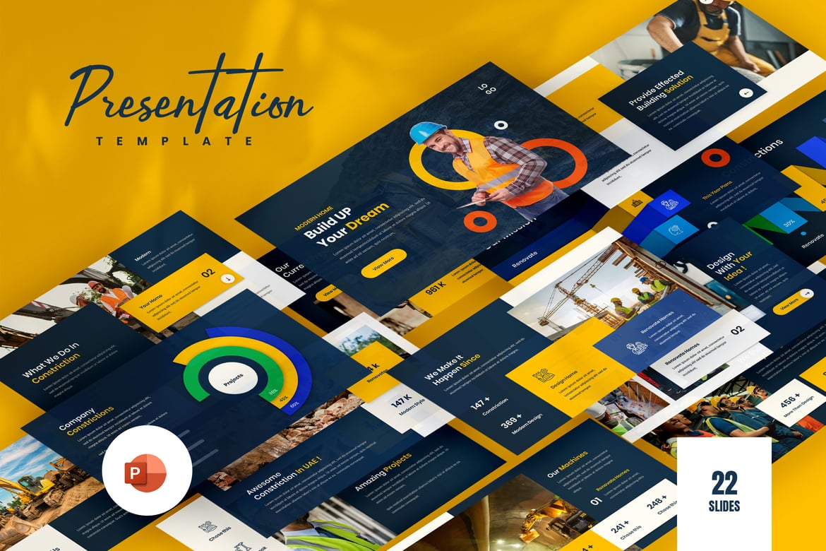 Template Presentasi PowerPoint Roplex untuk Berbagai Kebutuhan
