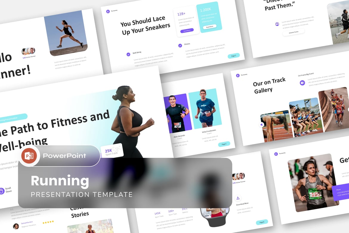 Template Presentasi PowerPoint untuk Pembicaraan yang Mengesankan
