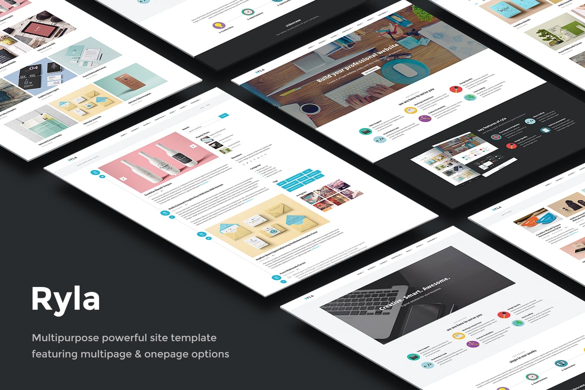 Ryla - Template Website Serbaguna untuk Berbagai Kebutuhan