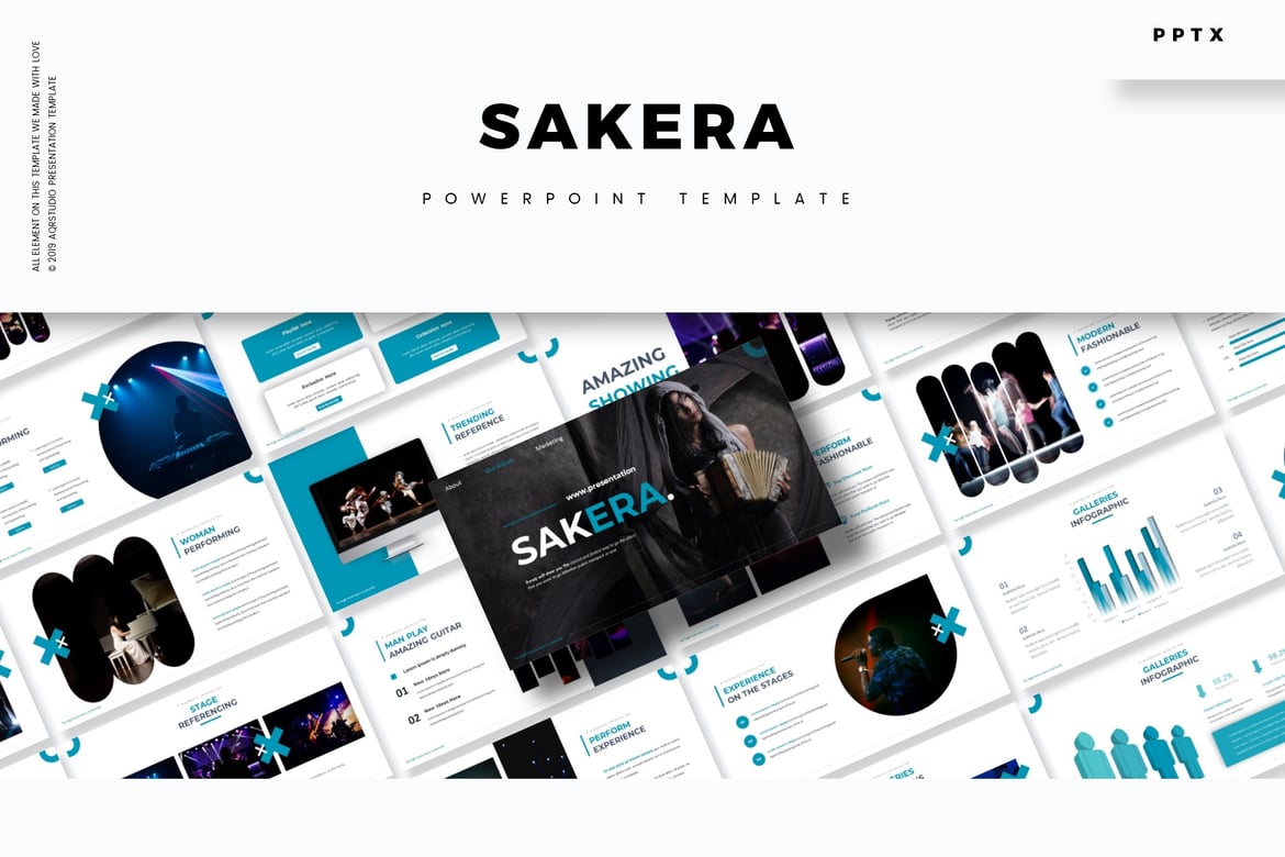 Sakera - Template PowerPoint Serbaguna untuk Presentasi Anda