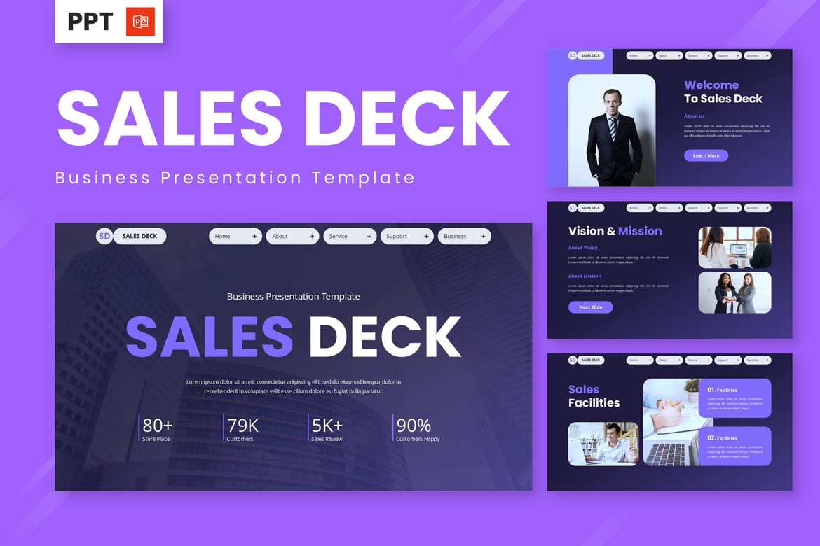 Template Presentasi Bisnis - Powerpoint yang Menarik dan Profesional