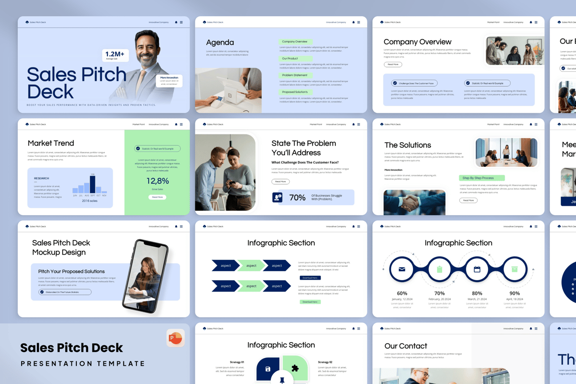 Template Presentasi Penjualan - PowerPoint yang Efektif