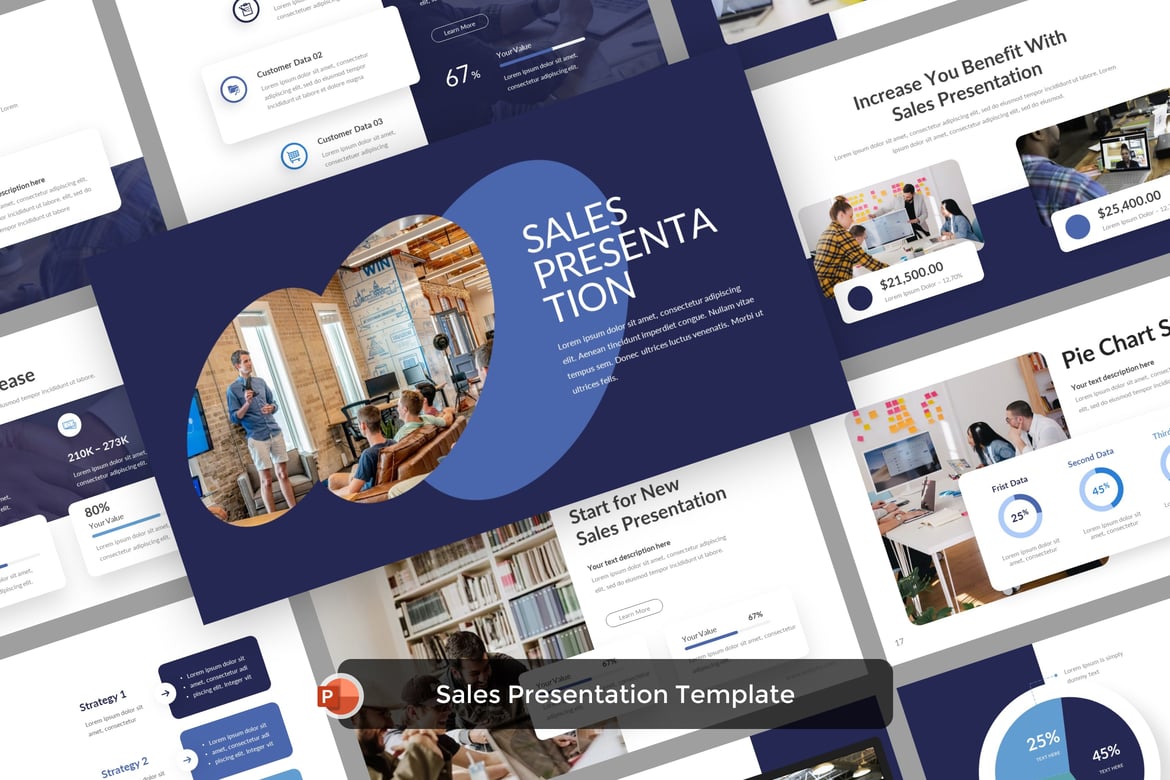 Template PowerPoint Penjualan yang Menarik dan Profesional