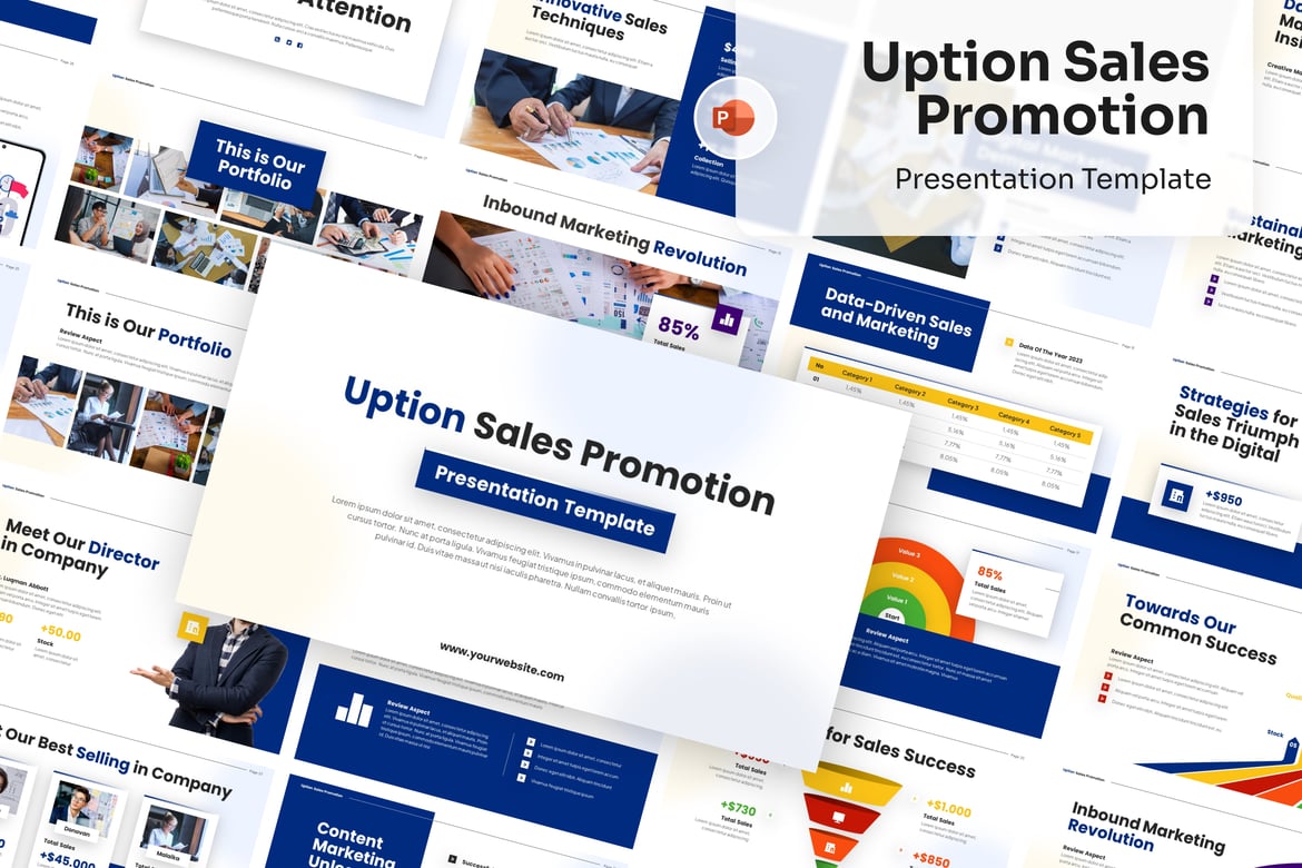 Template Presentasi PowerPoint untuk Promosi Penjualan yang Mengesankan