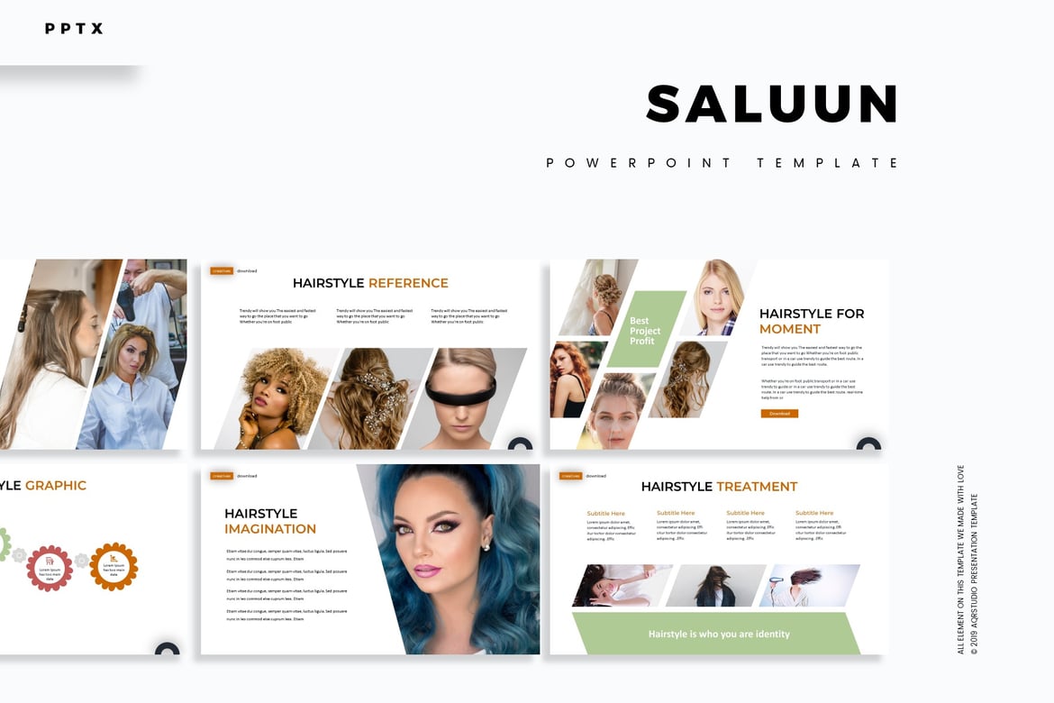 Saluun - Template PowerPoint Serbaguna dan Menarik
