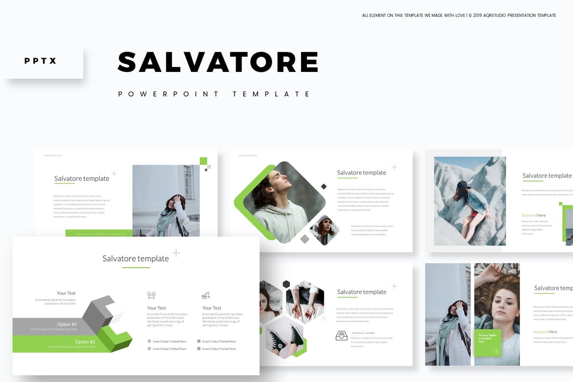 Template Powerpoint Salvatore - Solusi Presentasi Profesional