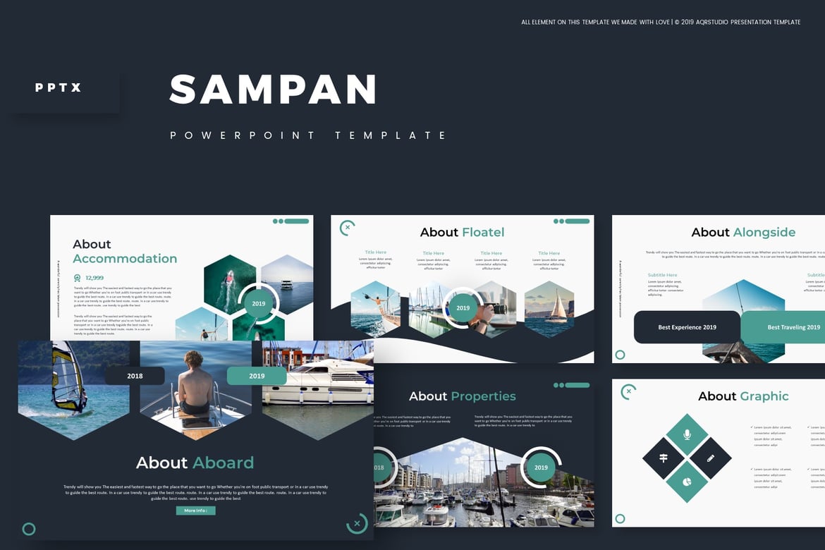 Sampan - Template Powerpoint Serbaguna
