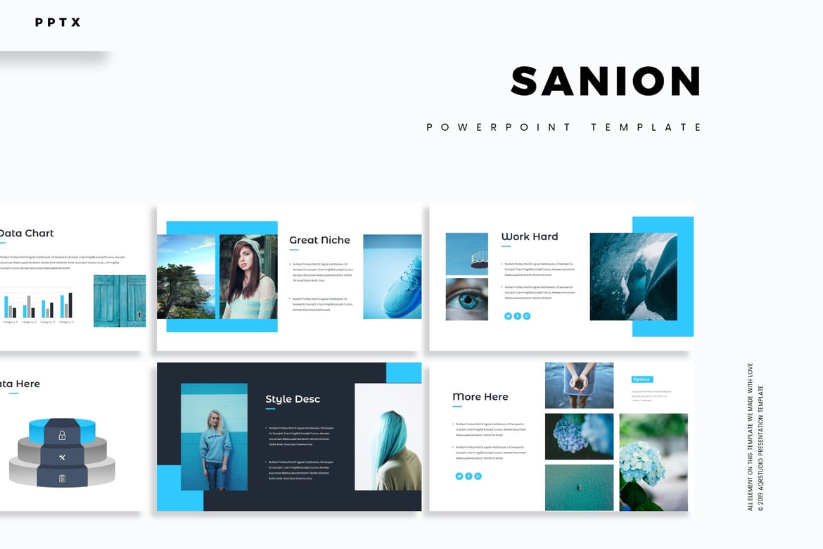 Template Powerpoint Sanion - Solusi Presentasi Menarik dan Profesional