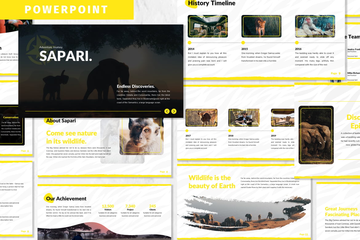Sapari - Template Powerpoint Profesional untuk Bisnis Anda