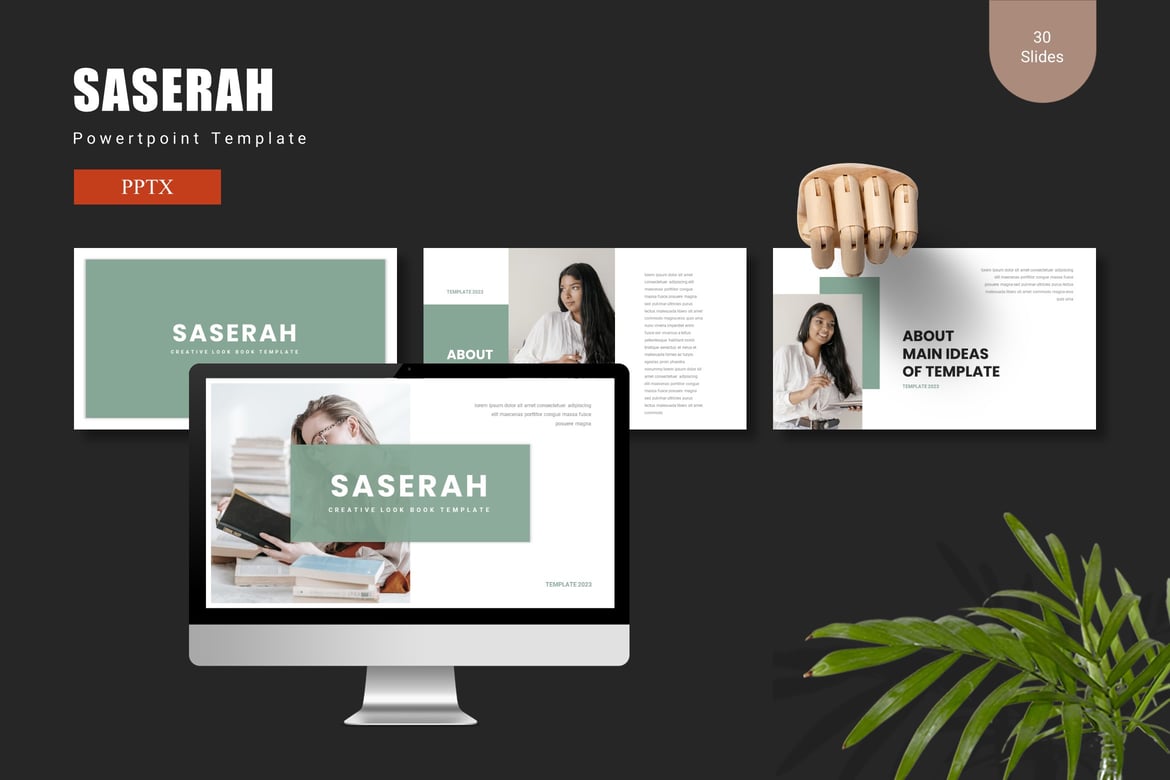 Saserah - Template Presentasi PowerPoint yang Menarik