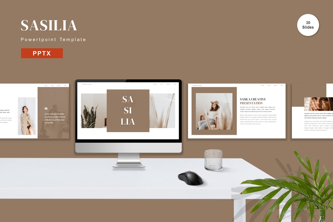 Sasilia - Template PowerPoint Menarik untuk Semua Kebutuhan