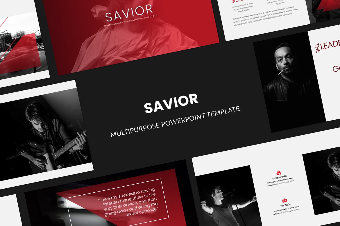 Template Presentasi Powerpoint Multifungsi Savior