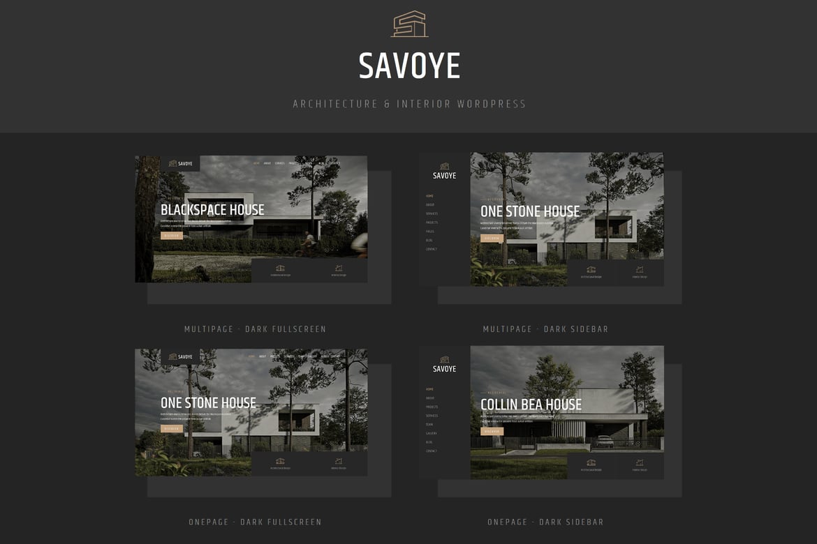 Savoye - Tema WordPress Arsitektur & Interior yang Menarik