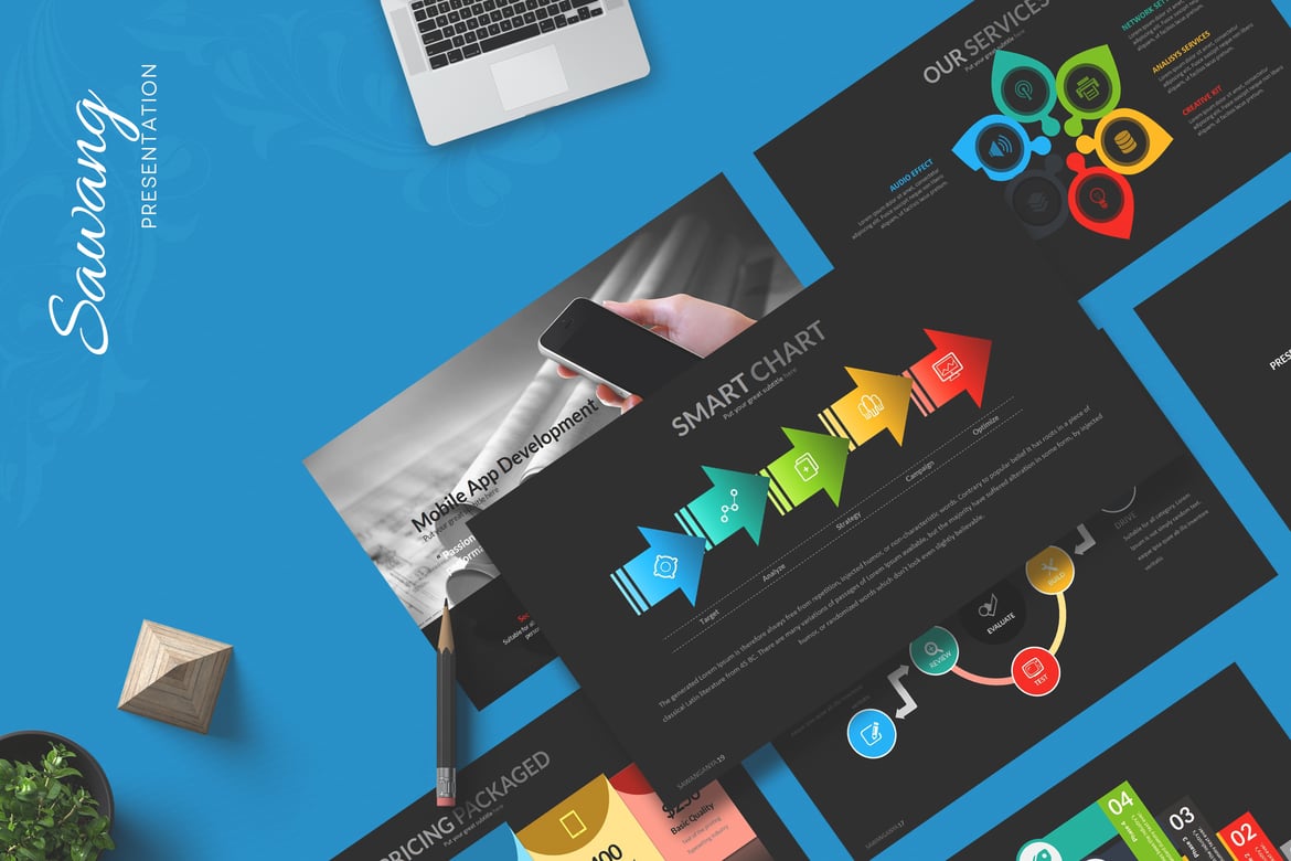 Sawang - Template Presentasi PowerPoint Kreatif dan Serbaguna