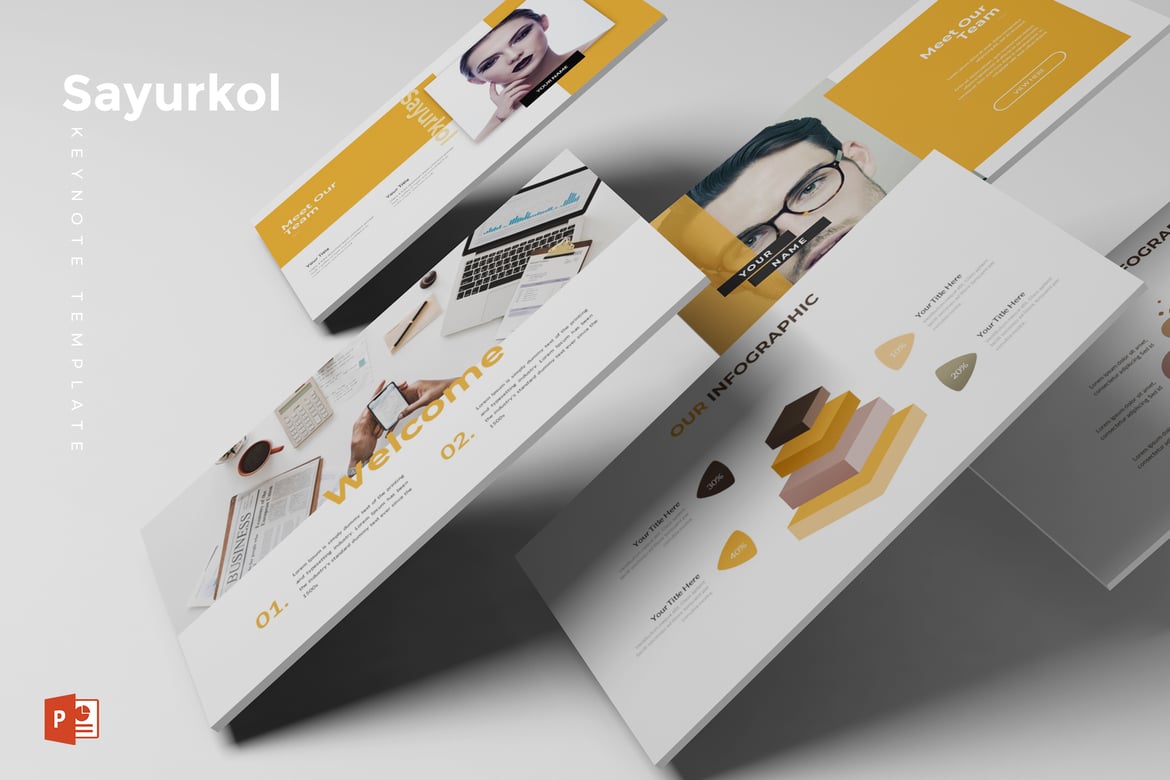 Sayurkol - Template Powerpoint yang Menakjubkan