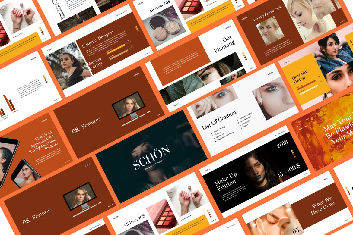 Template PowerPoint SCHÖN: Presentasi Kreatif dan Profesional
