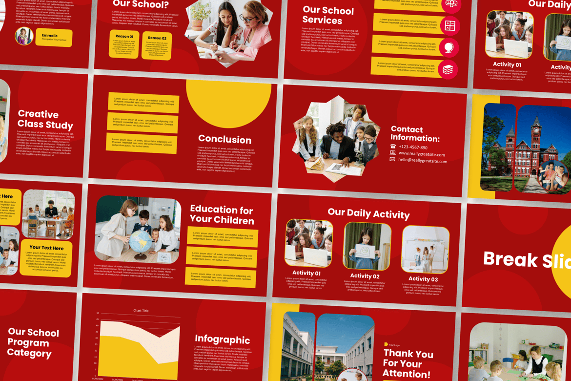 Template Powerpoint Presentasi Akademik yang Menarik